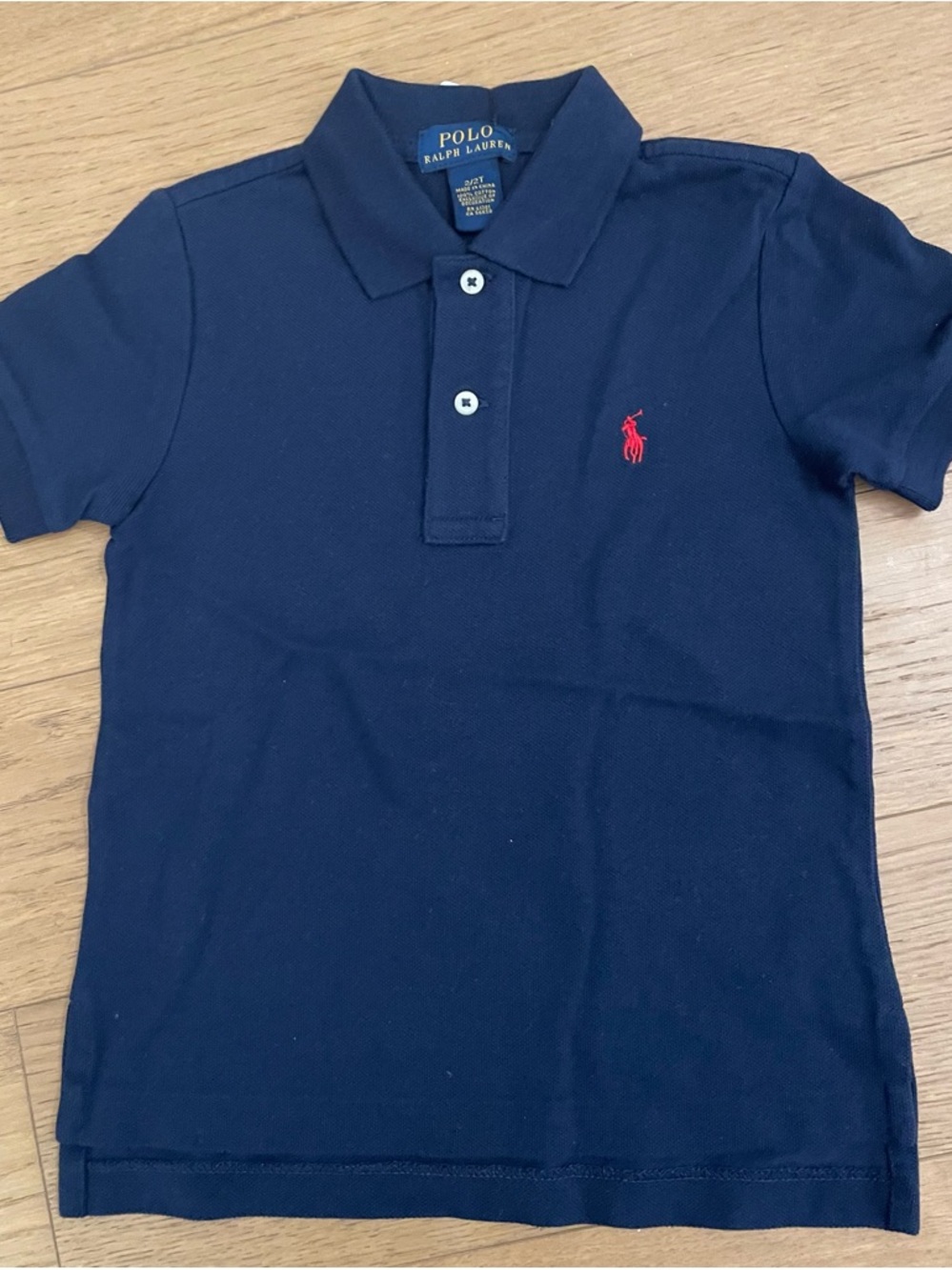 Polo by Ralph Lauren Kids Navy Polo Shirt Size 2T NWT